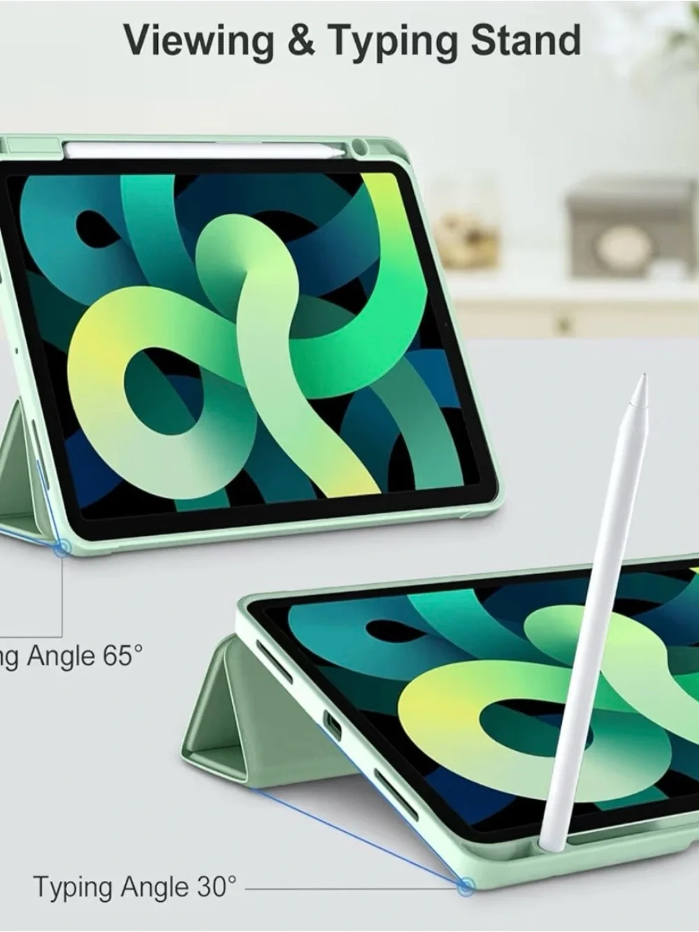 11 inch iPad Case - Matcha Green